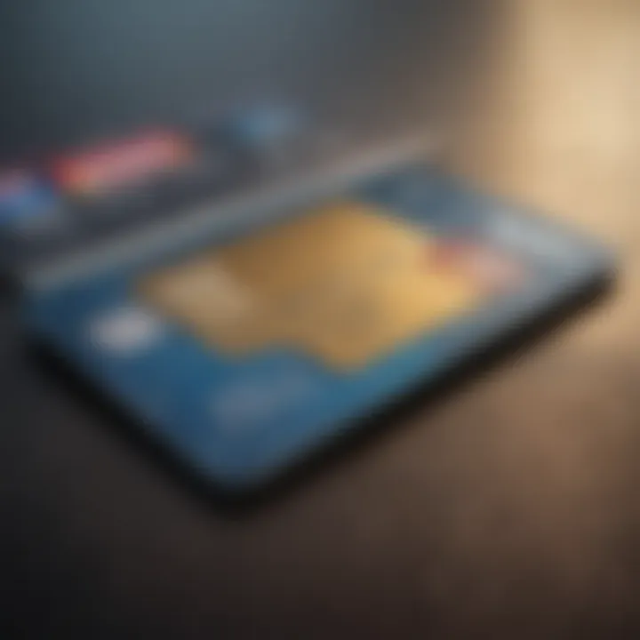Visual representation of various credit card types and their number formats