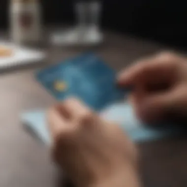 Applying for a Prepaid Card Illustration of prepaid card application process