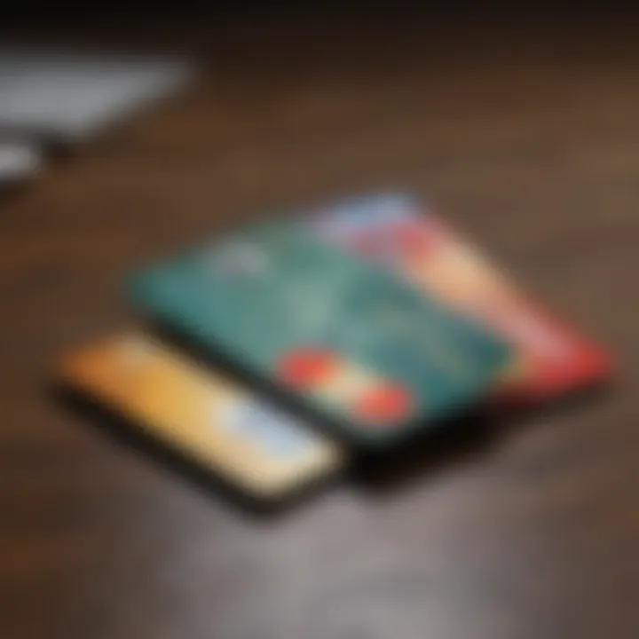 Diverse types of prepaid cards