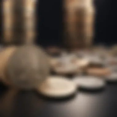 Technological Advancements in Coin Usage Technology impacting coin usage, illustrated