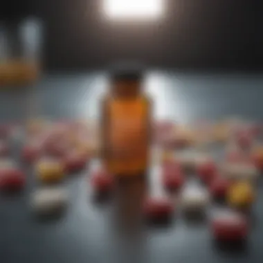 A visual representation of various types of depression medications