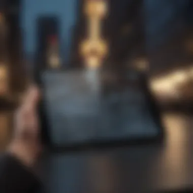 Digital Signature Technology Digital signature on a tablet